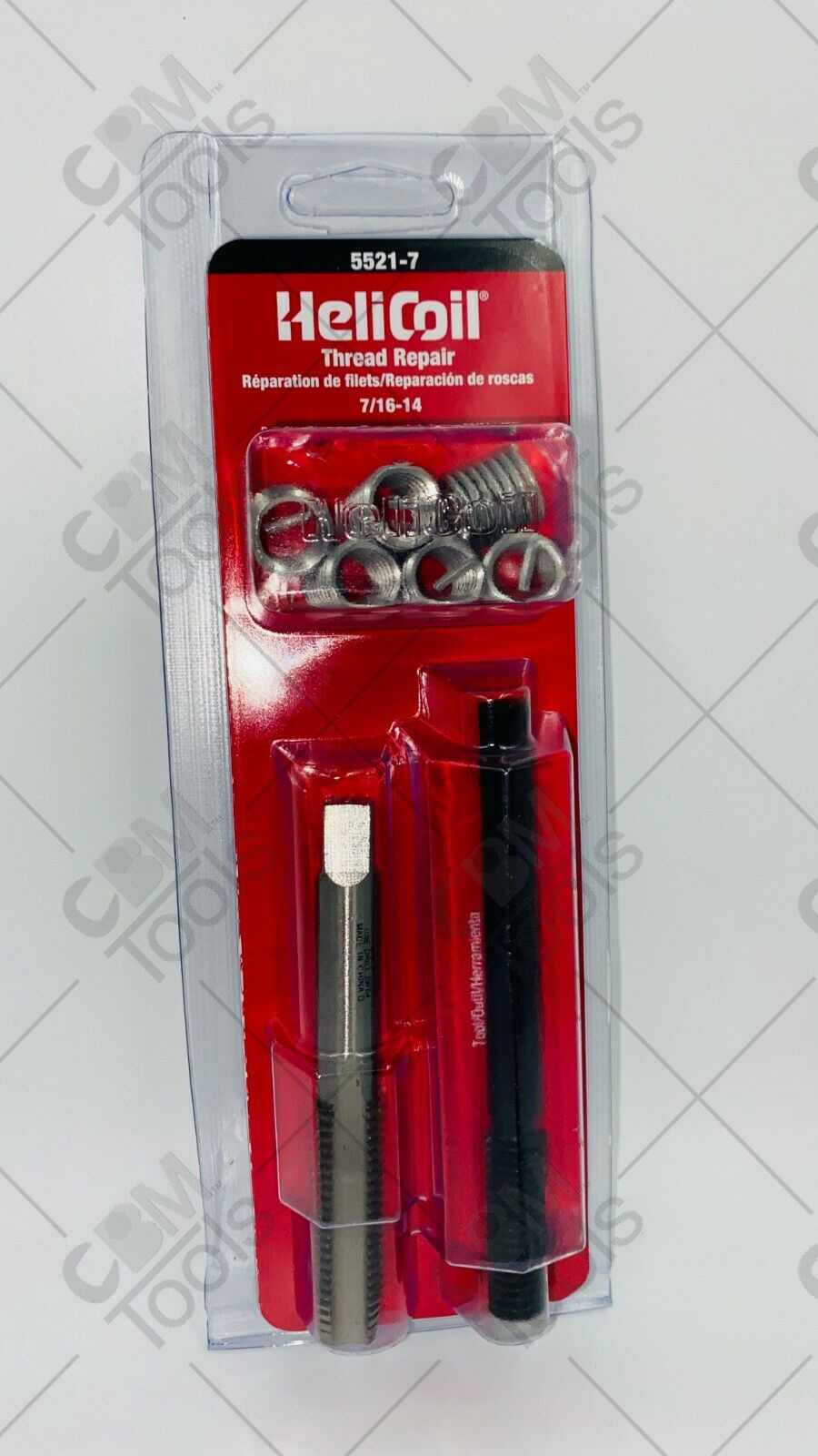 HeliCoil 5521-7 7/16-14 Inch Coarse Thread Repair Kit