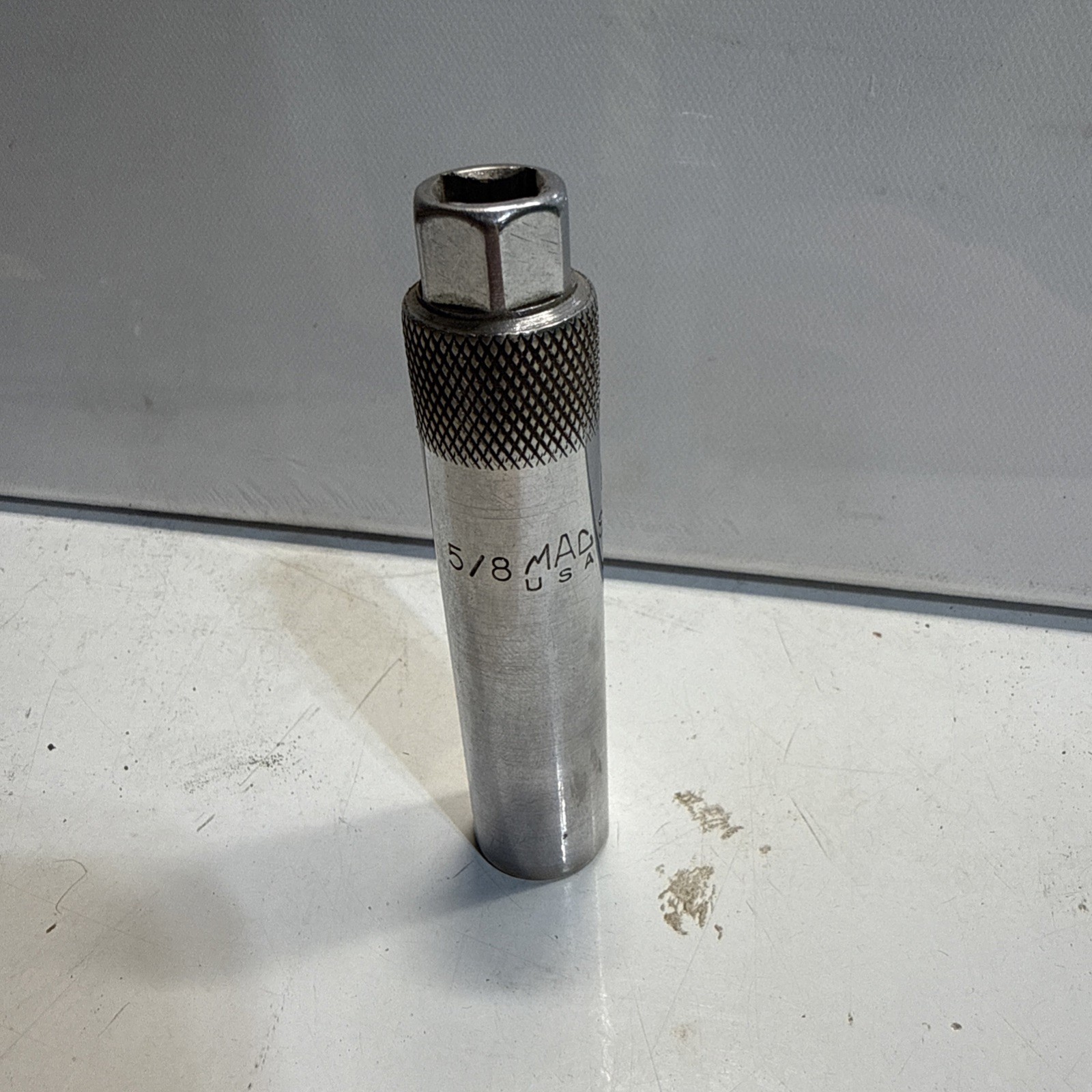 Mac Tools 5/8″ Spark Plug Socket 3/8″ Drive 6PT SAE Extra Deep Chrome USA SC172