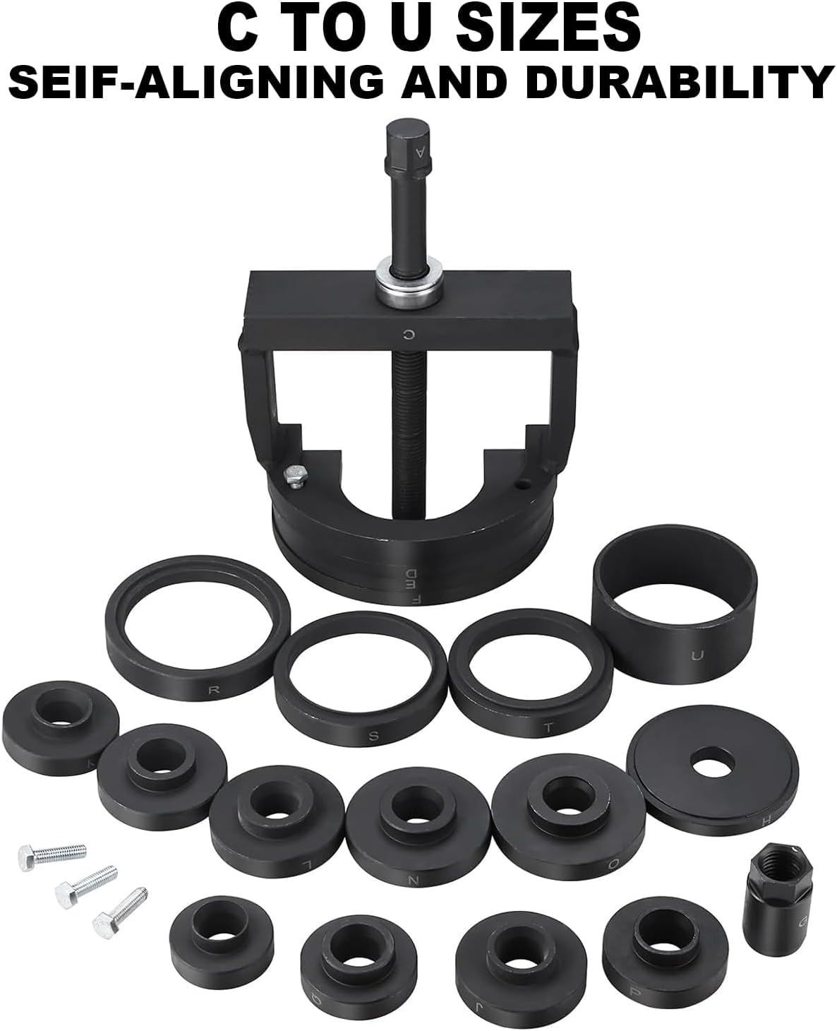 FreeTec Master Wheel Bearing Removal Tool, Hub Tool Set Blue