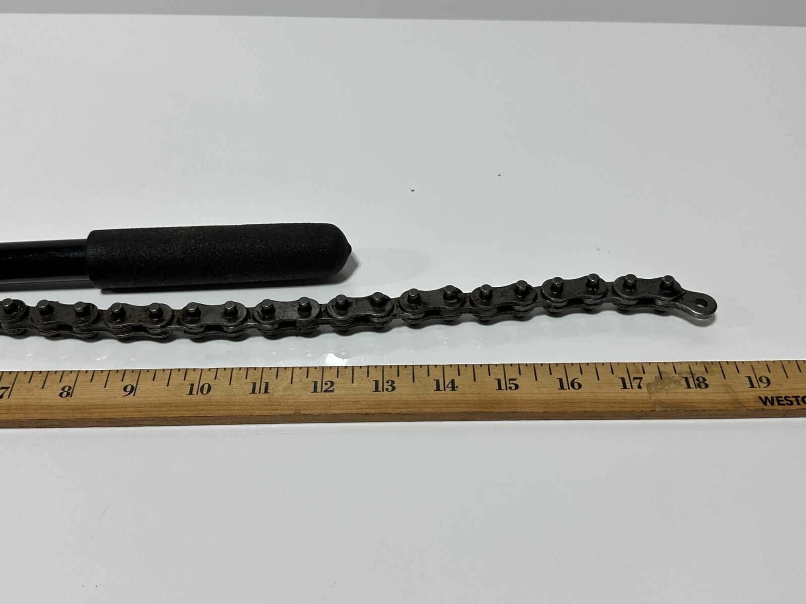 NEW Proto Tools USA Made J801 Chain Wrench, Black Steel
