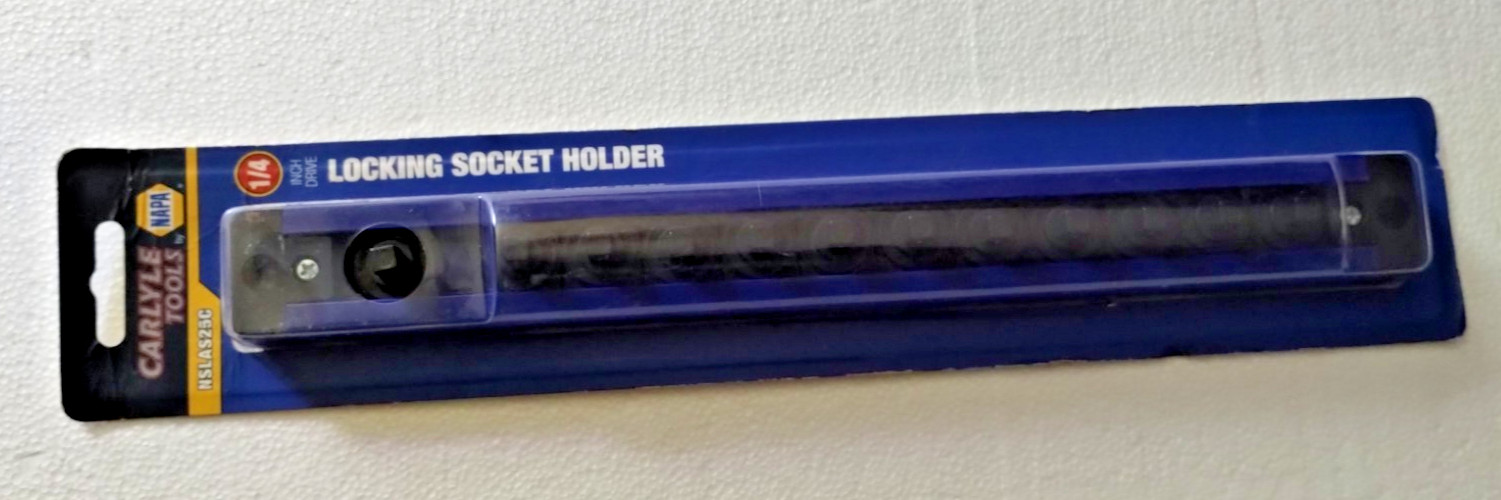 Carlyle Twist Lock Socket Holder Rail Holds 12 1/4″ Drive Sockets