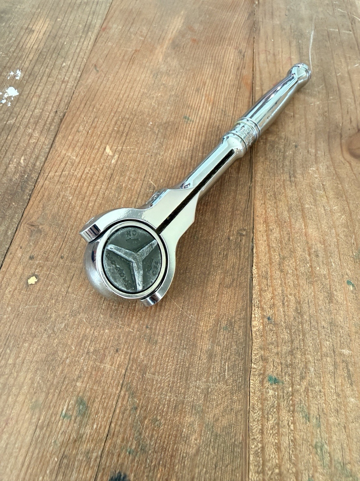 Snap On Tools TM738 1/4″ Drive Swivel Flex Roto Head Ratchet – Made in USA!