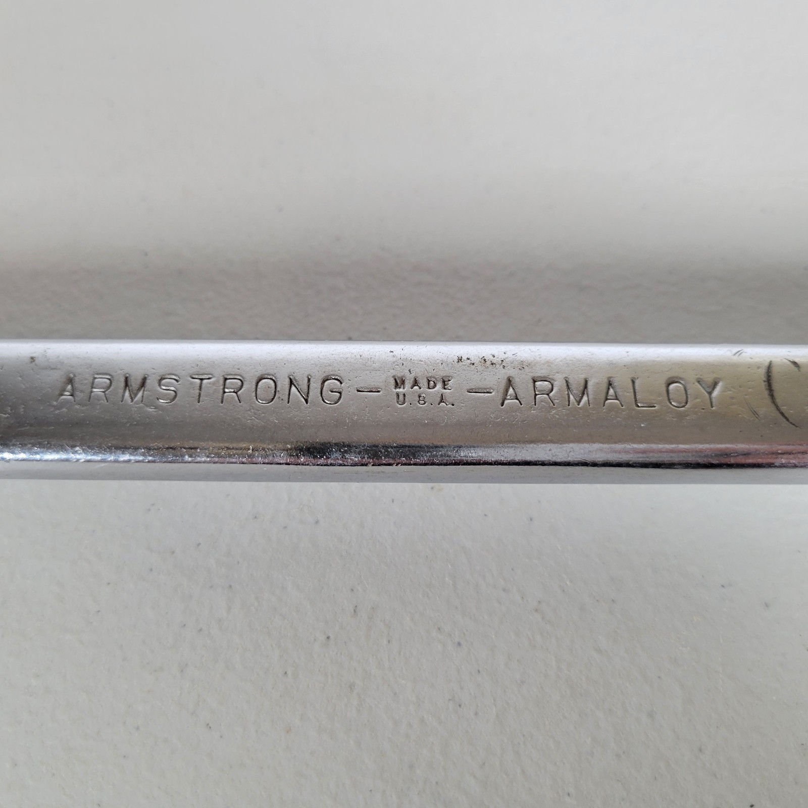 Armstrong Armaloy 18″ Double End Box Wrench 1 1/8” X 1 5/16” 7037-A 12 Point VTG