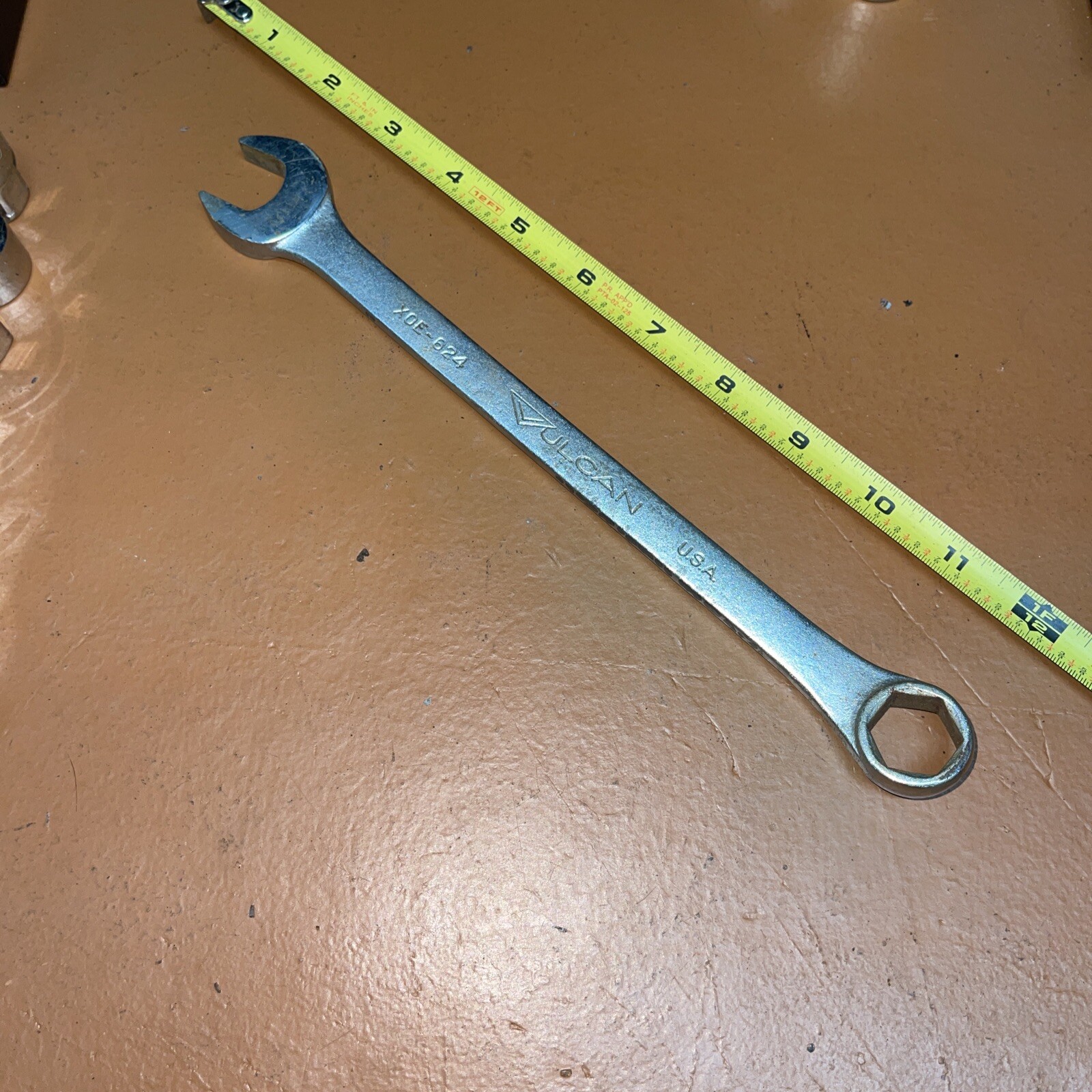 Vulcan USA XOE824 3/4 In SAE 6 Point Combination Wrench Vintage