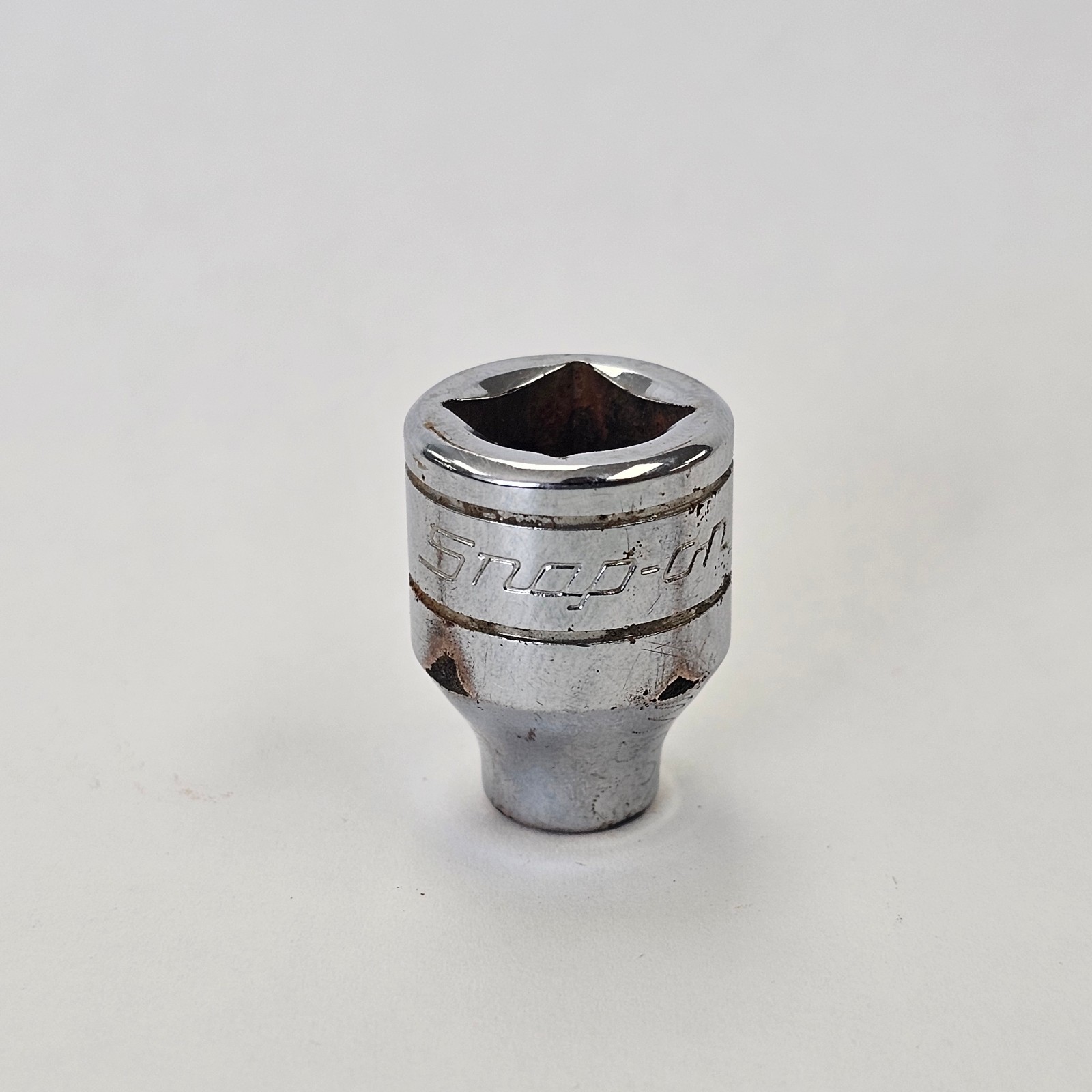 Snap On 3/8″ Drive 1/4″ 12PT Shallow Chrome Socket F081