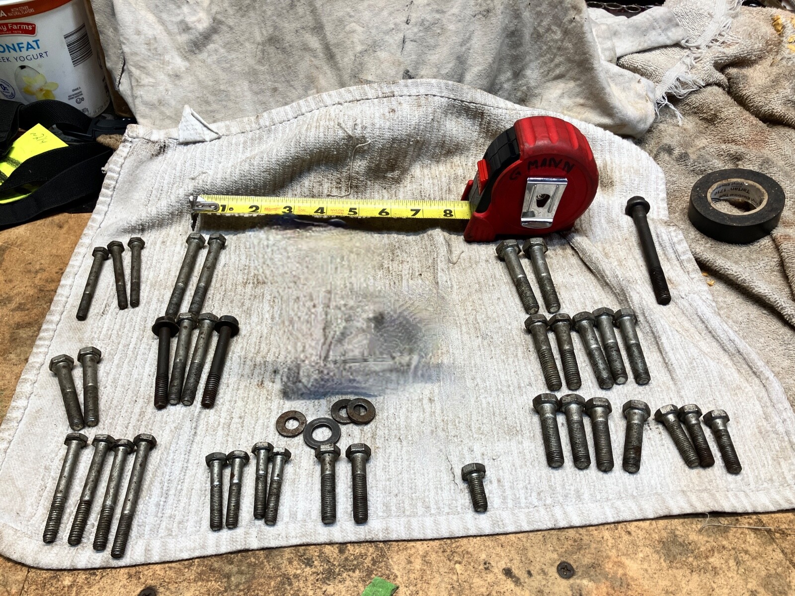 Snap-on USA Harmonic Balancer Puller CJ98 w/ Drive Screw & bolts set