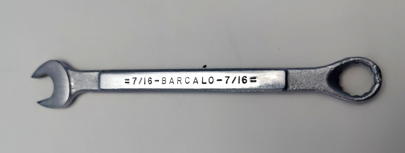 3 Barcola Wrenches 7/16 in ,1/2in & 1/6 -1/2 combo