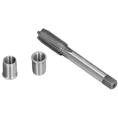 Spark Plug Thread Repair Tool Kit – High Speed Steel Tap with M10 & M12 Inserts