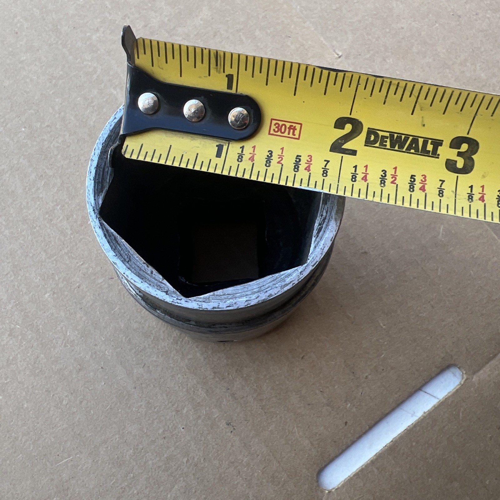 Vintage 1920’s? Snap On 1-7/8” Socket 6 Point 7/8” Drive – VERY RARE