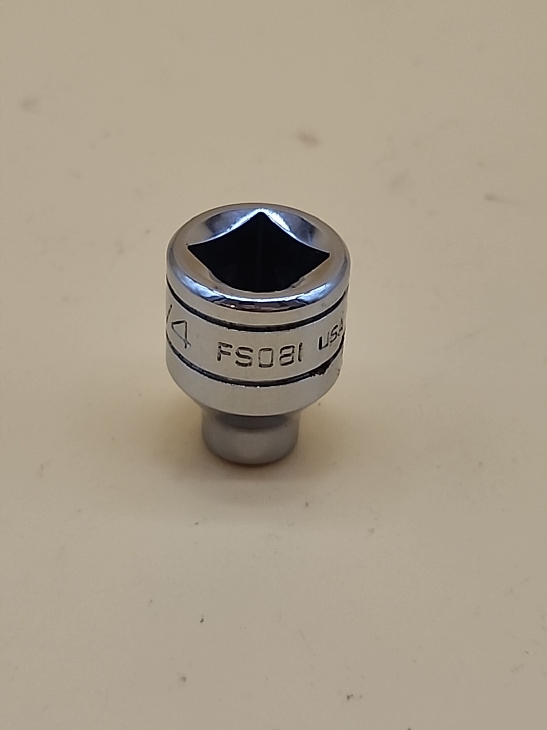Snap-on Tools FS081 3/8″ Drive 1/4″ Shallow Socket 6pt USA