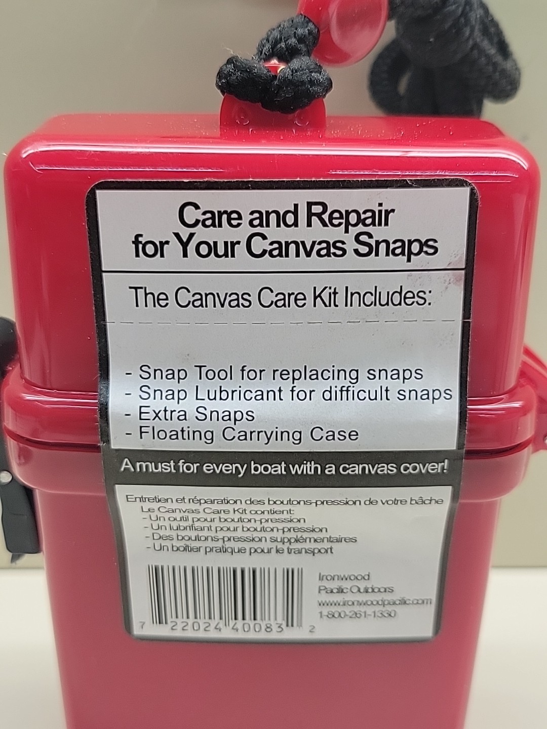Top-Snapper Canvas Snap repair kit Ironwood Pacific New