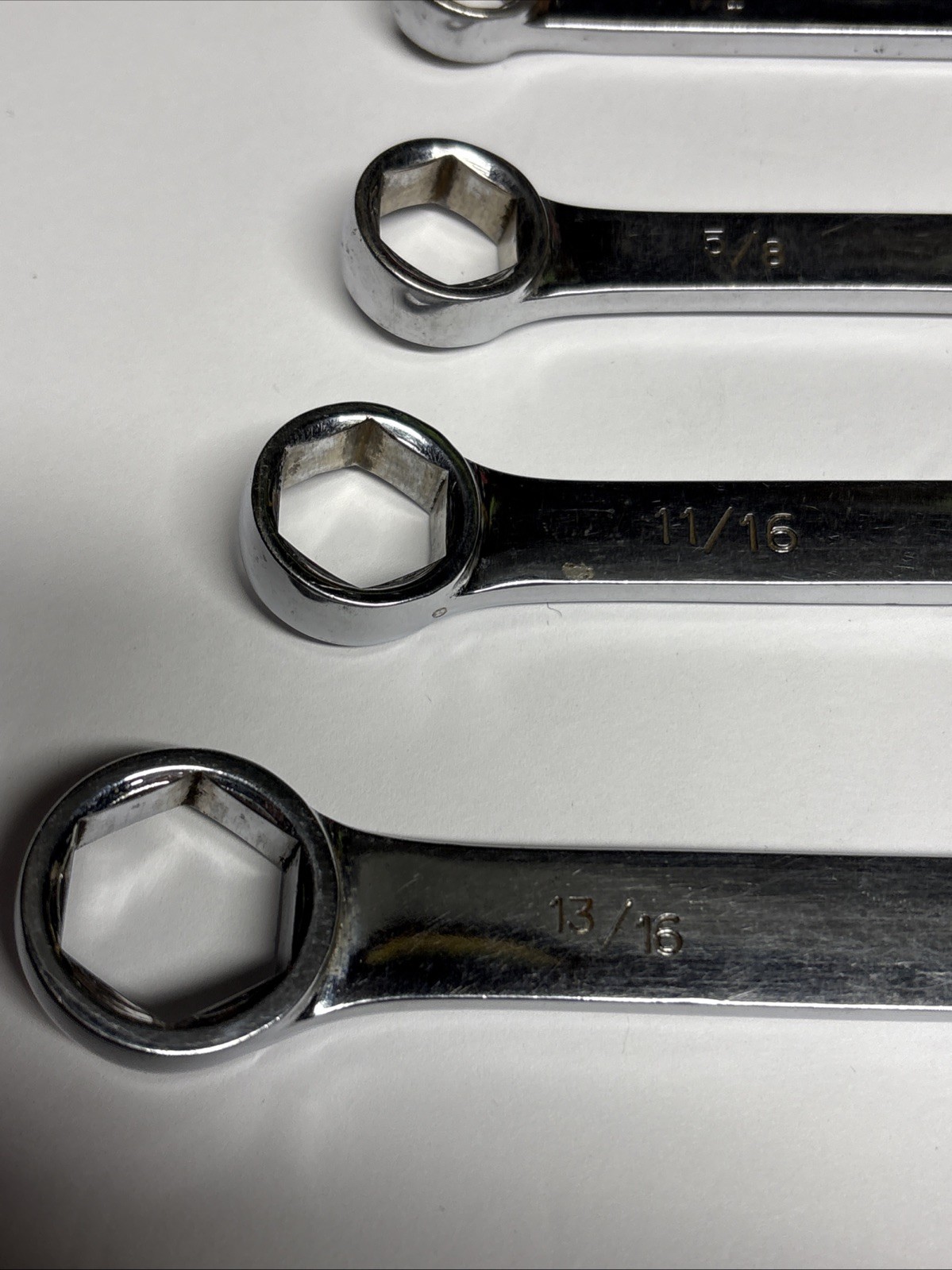 MAC Tools Combination Wrenches CH26, CH22, CH20, CL162 & DA22 USA Lot Of 5