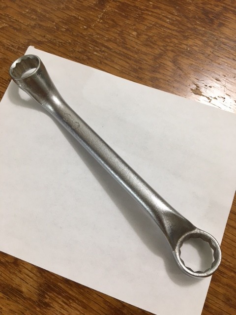 PROTO STUBBY BOX WRENCH 1/2-9/16 12pt 8161 Used Brushed Finish FREE SHIPPING