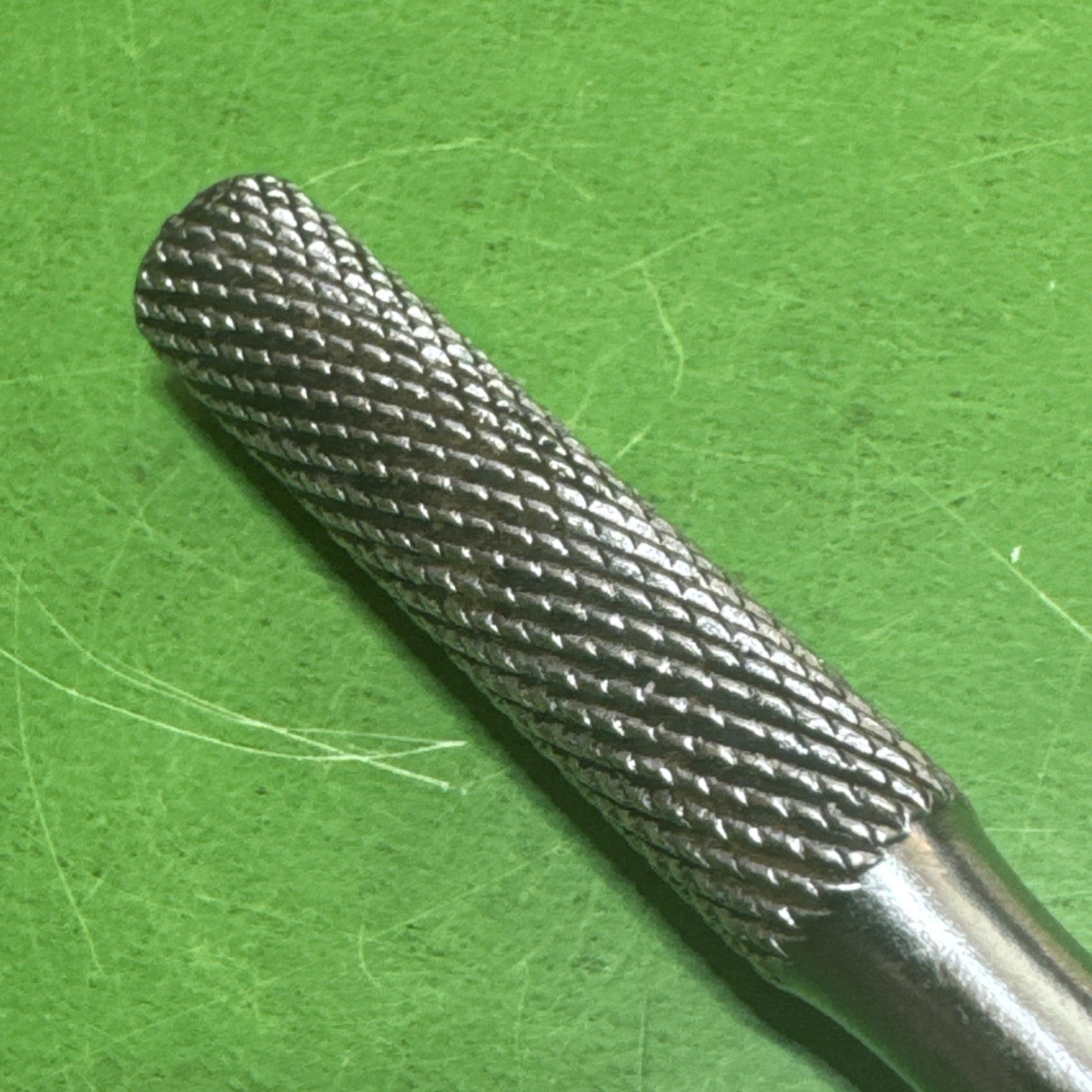 Vintage Penens Corp MFD USA 4.5” Long 1/4″ Drive Knurled Handle Ratchet MPN 1060