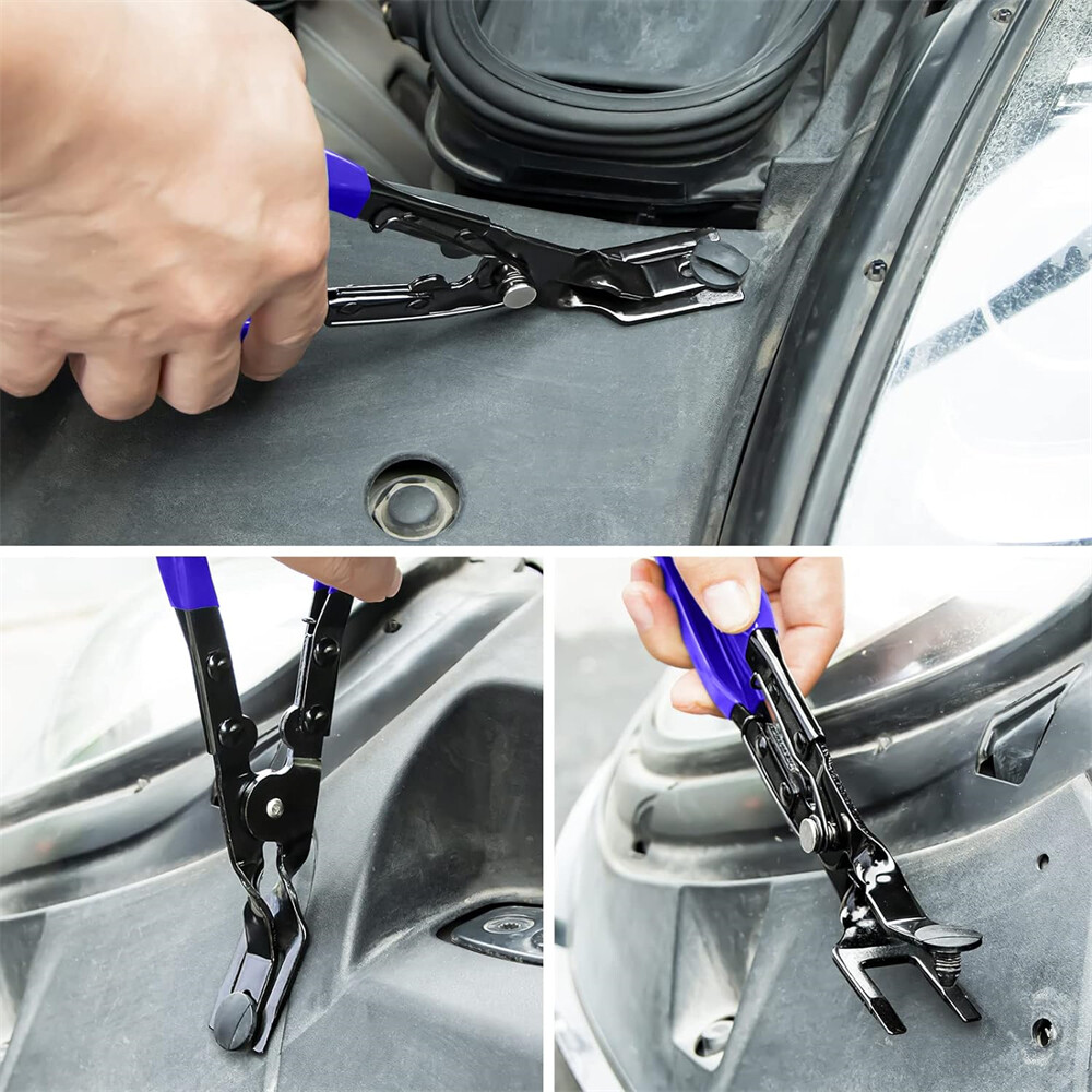 3PCS/Set Auto Trim Clip Remover Tool Removal Pliers Fastener Door Panel Retainer