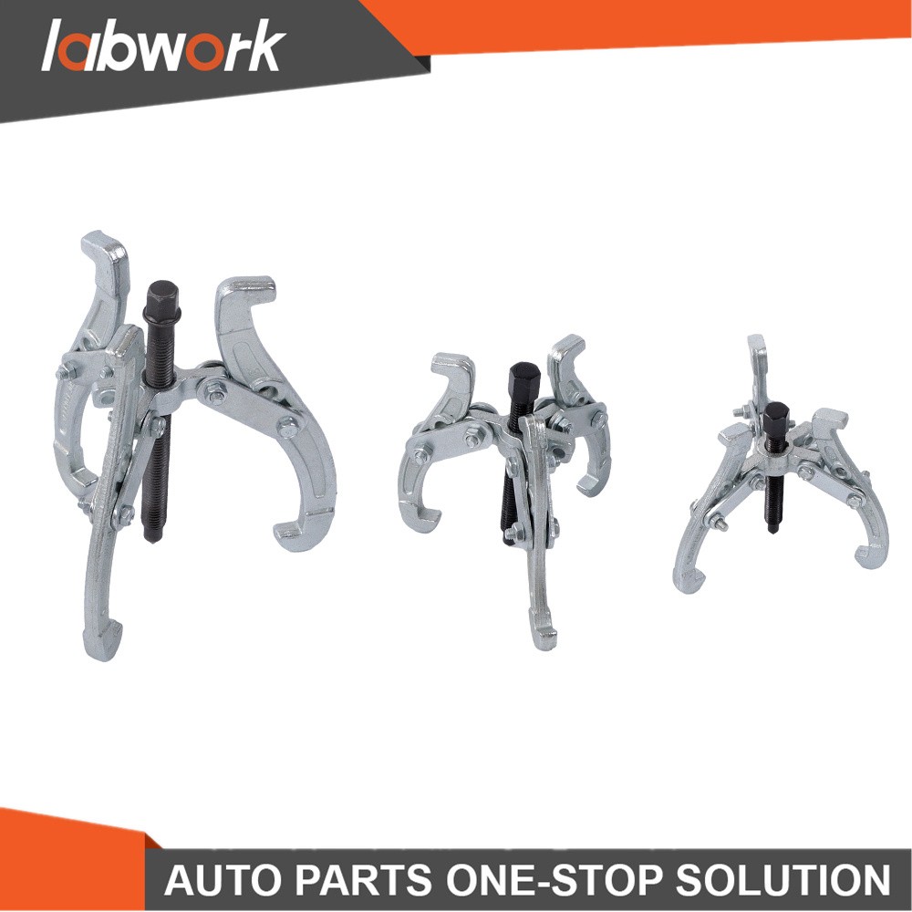 Labwork Heavy Duty 3″ 4″ 6″ Gear Puller Set 3 Jaw Car Pulley Removal Tool