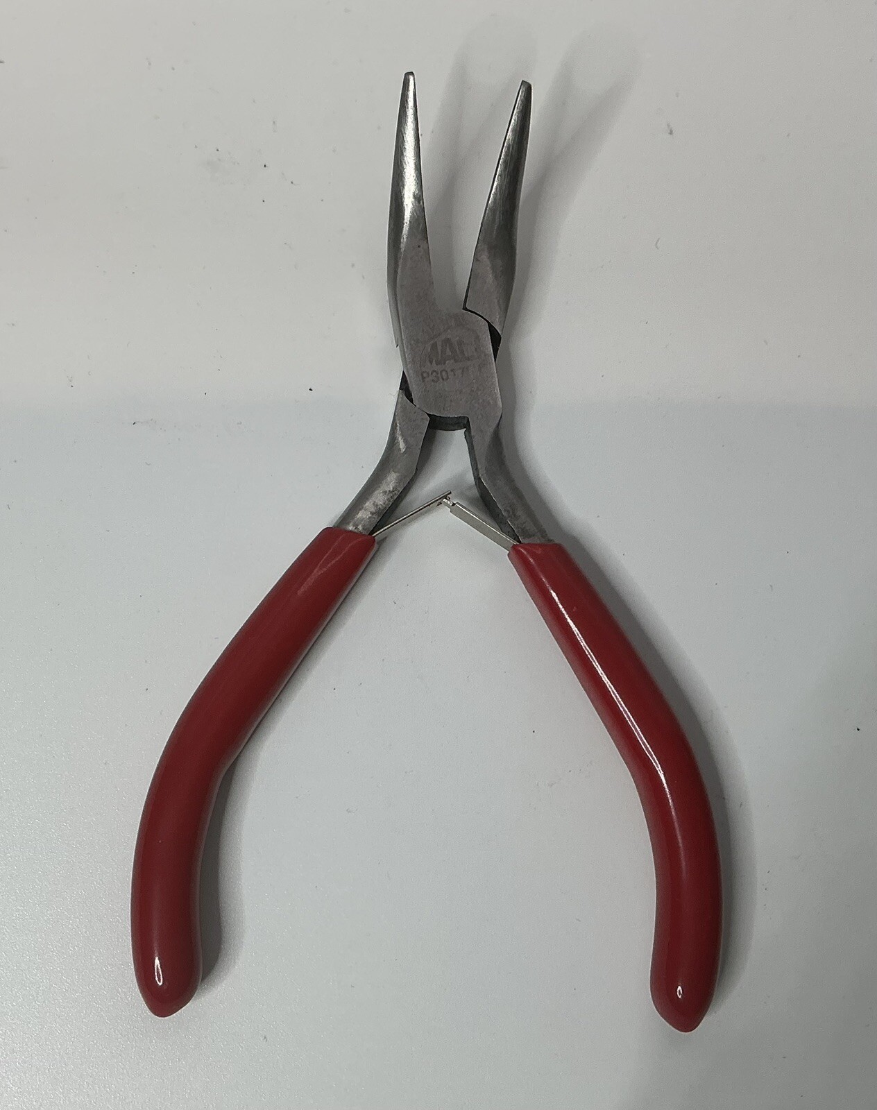 MAC Tools Mini Precision Pliers Red Soft Grip Handles Details in Description