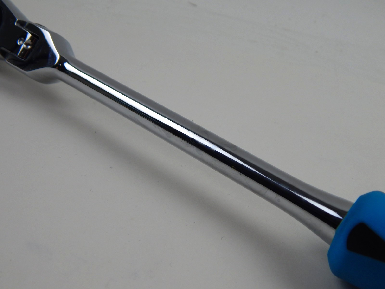 NEW Cornwell Tools USA JRF36HAB 3/8″ Drive BLUE Soft Grip FLEX HEAD Ratchet