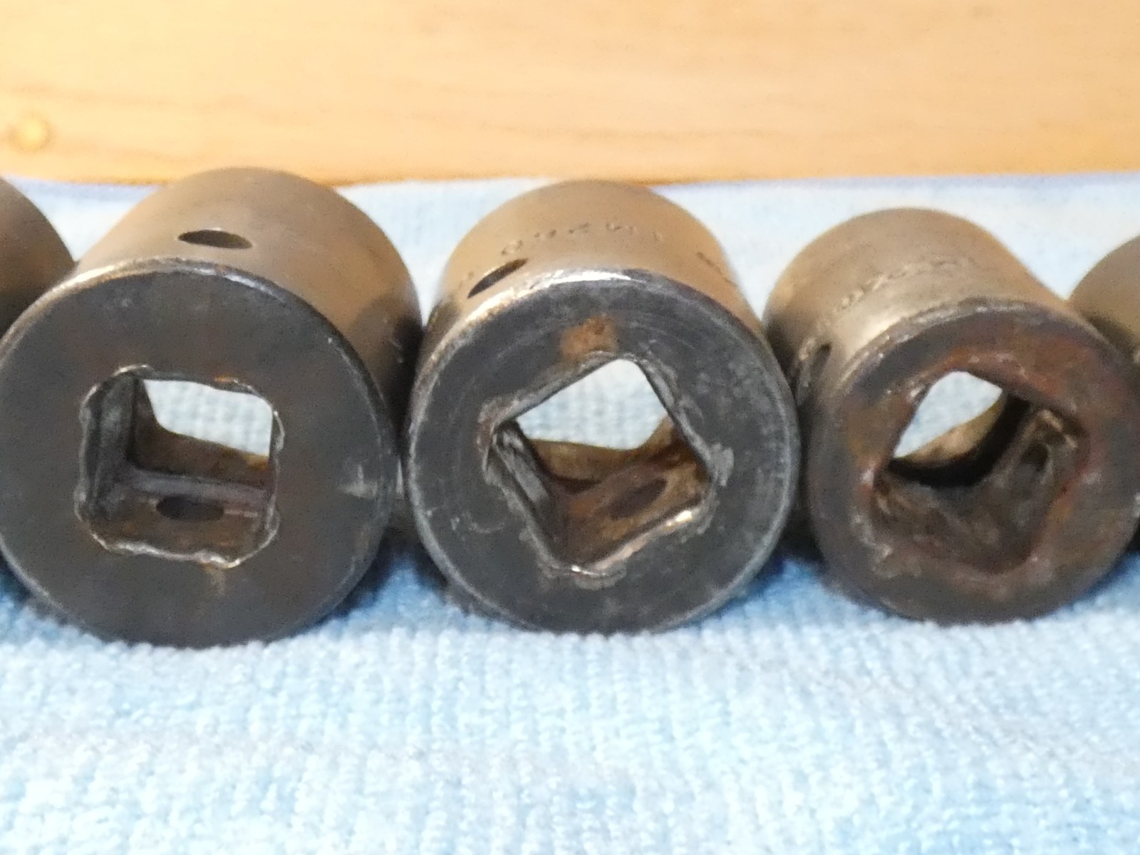 10 Snap-on Sockets 1/2″ Drive Impact 6 Point SAE IM Series Tool 3/8″ Thru 1″ Set