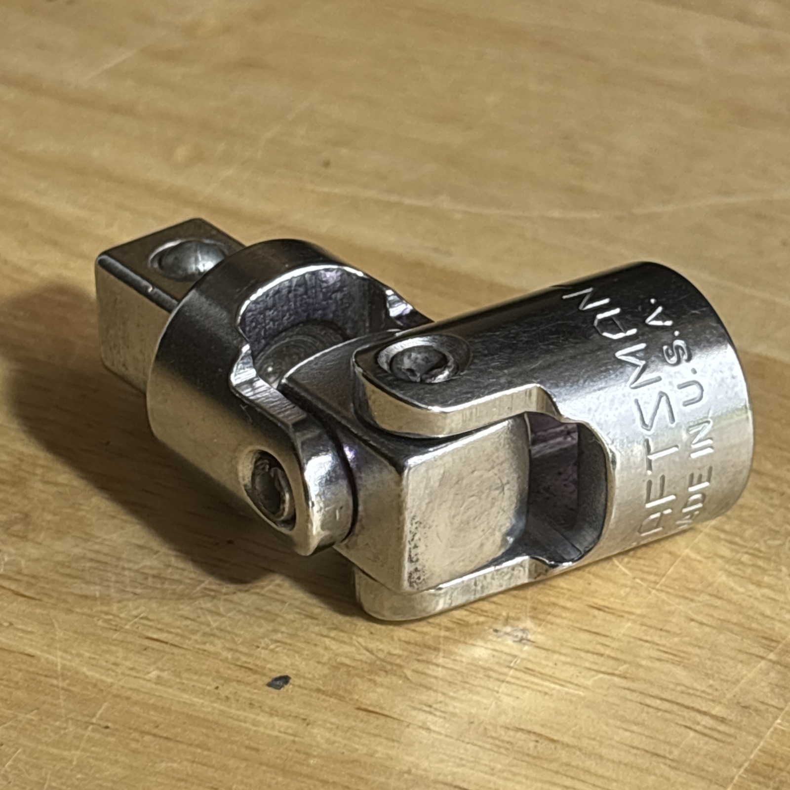 Craftsman Universal Joint Swivel Socket Adapter 1/2″ Drive V 4425 Vtg USA