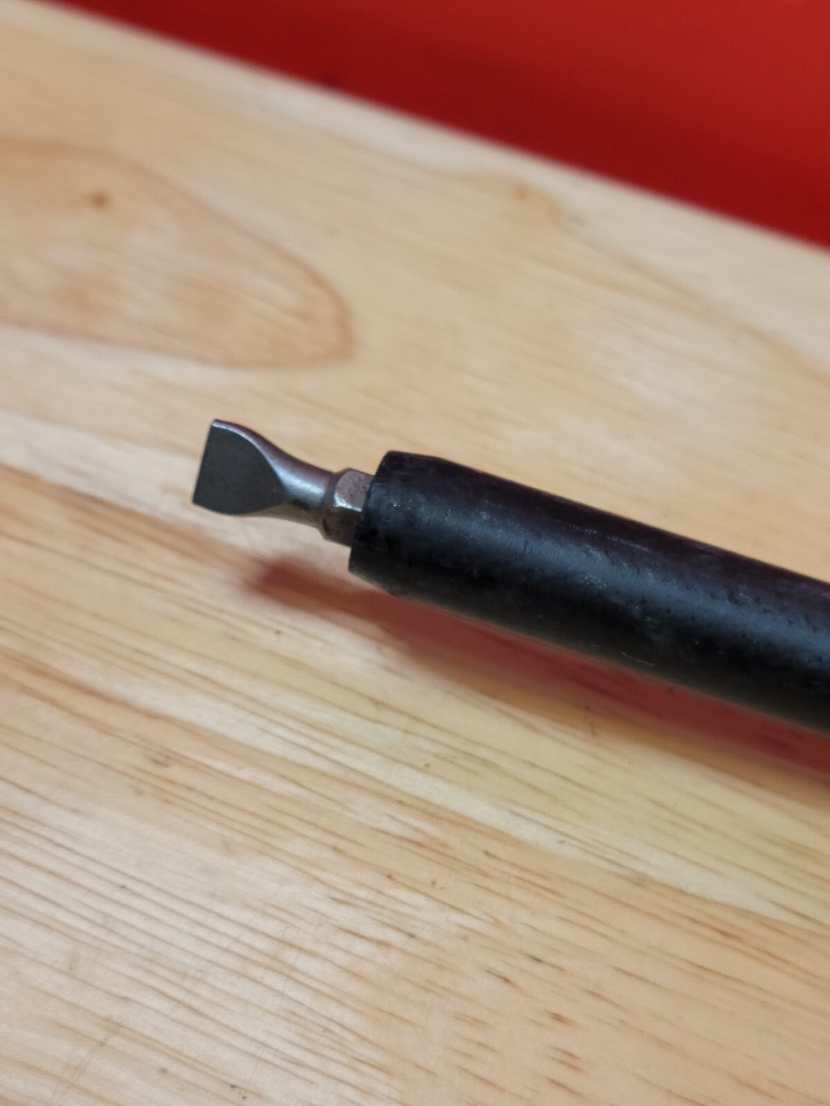 Snap-on Tools ORANGE Flat Head Tip Non-Conductive Composite Screwdriver 1000V