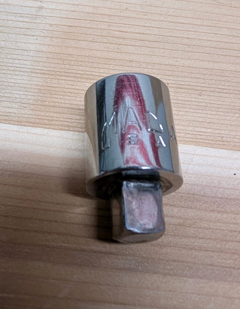 Mac Tools 1/2″ Drive to 3/8″ Drive Socket Adapter A1612 Chrome 1/2″-3/8″ USA