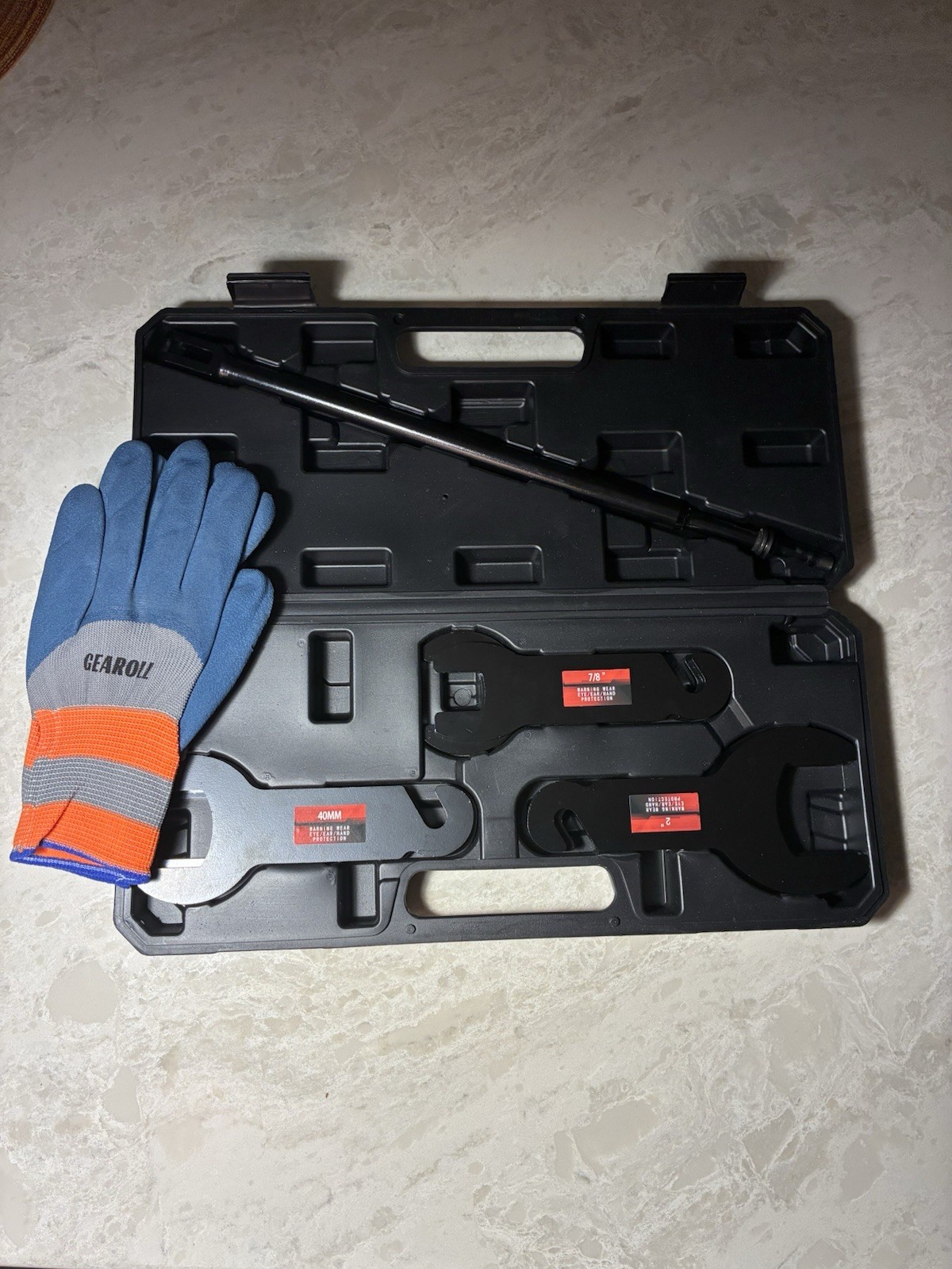 8PCS Pneumatic Fan Clutch Wrench, 43300 Fan Clutch Removal Tool Kit, Auto Repair