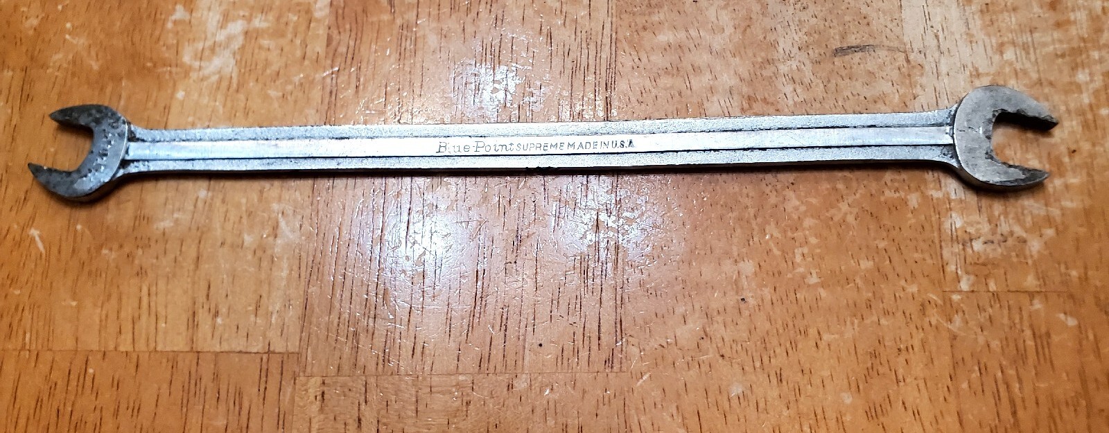 Blue Point Supreme 7/16-1/2 Thin Low Torque Slime Line Open End Wrench LTA-1416