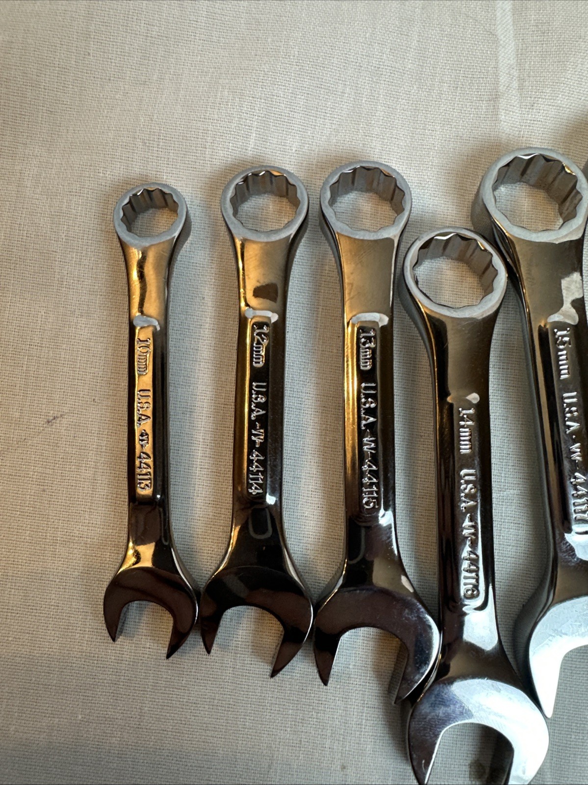 Sears Craftsman Professional Stubby USA Wrench Set 20 Piece Metric NOS Rare HTF