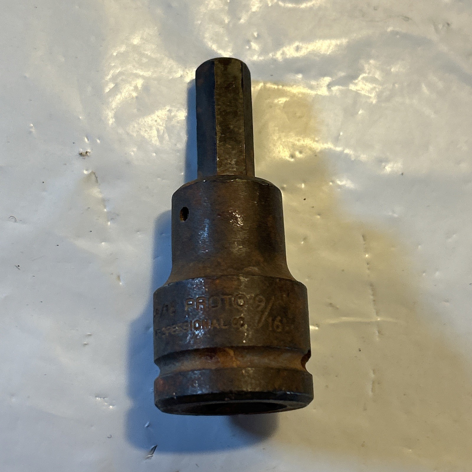 PROTO 07590-9/16″ Impact HEX Socket, 3/4″ Drive, 9/16″ Hex
