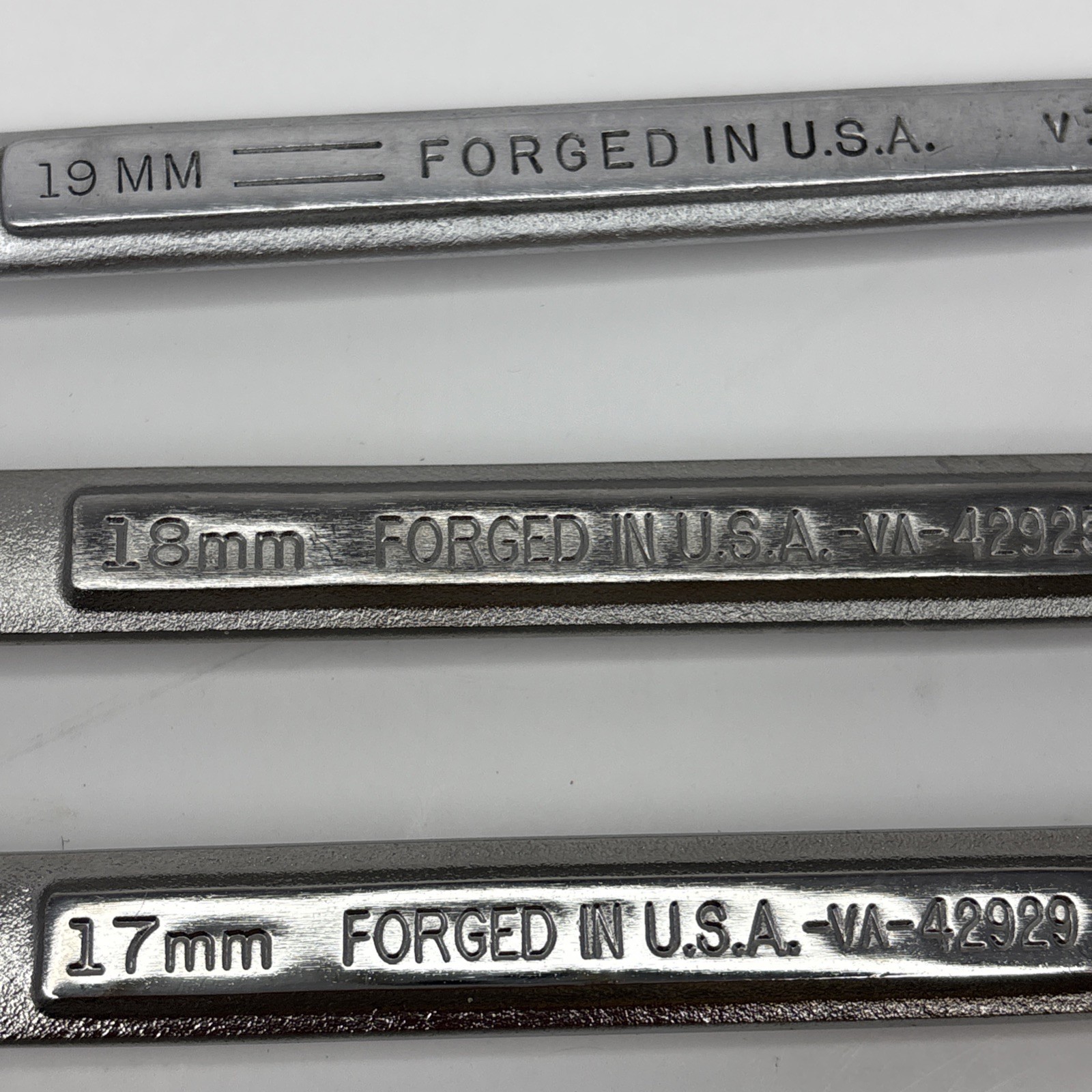 CRAFTSMAN 14 Pc Combination Wrench Lot Metric 12pt V Series USA 6mm-19mm