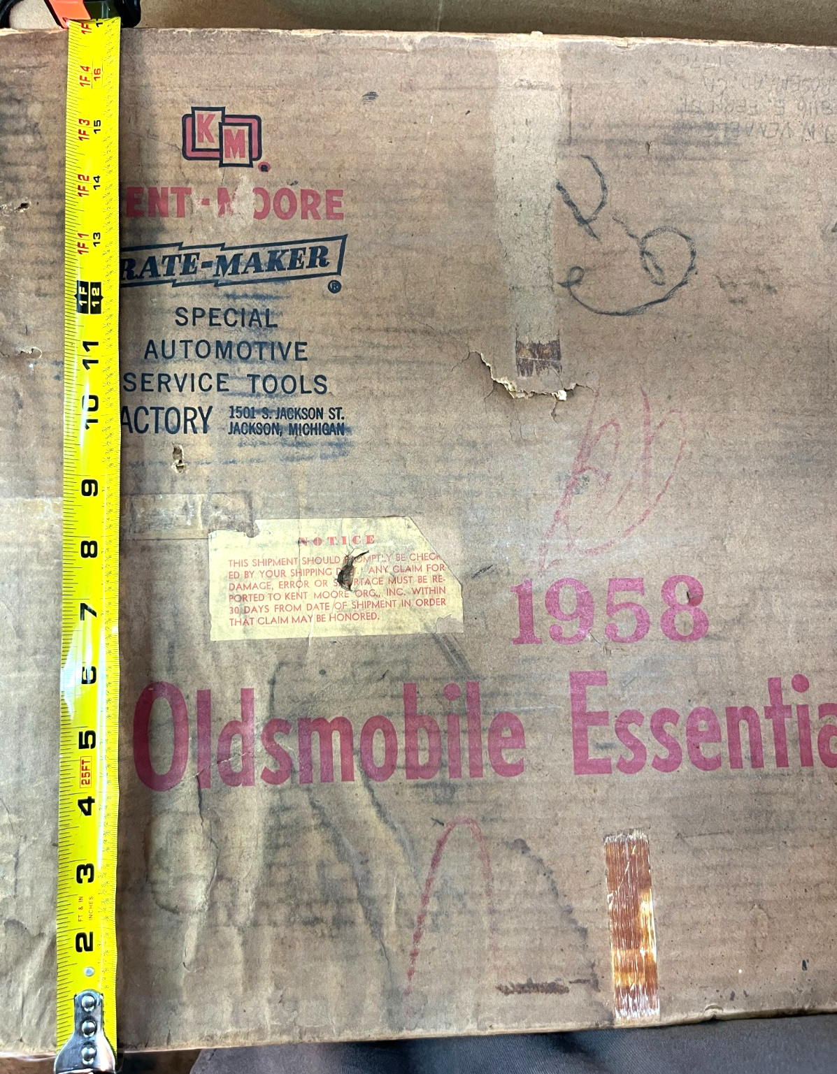 1958 Oldsmobile Kent-Moore Specialty Automotive Tool Kit