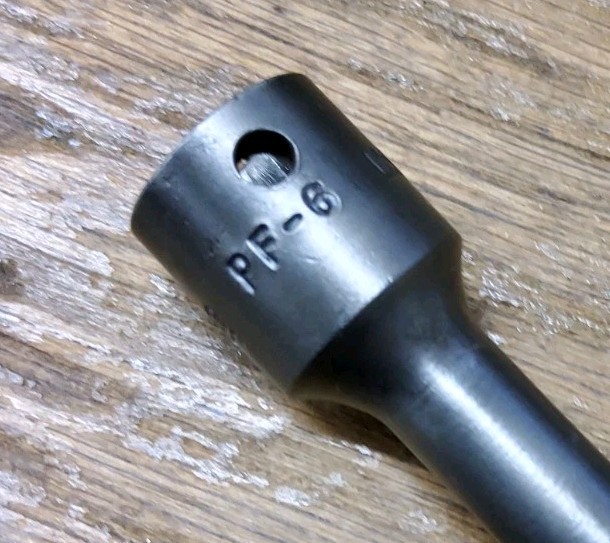 Vintage Snap-on PF6 3/8” 6″ Drive Socket Extension USA Tools Woodworking
