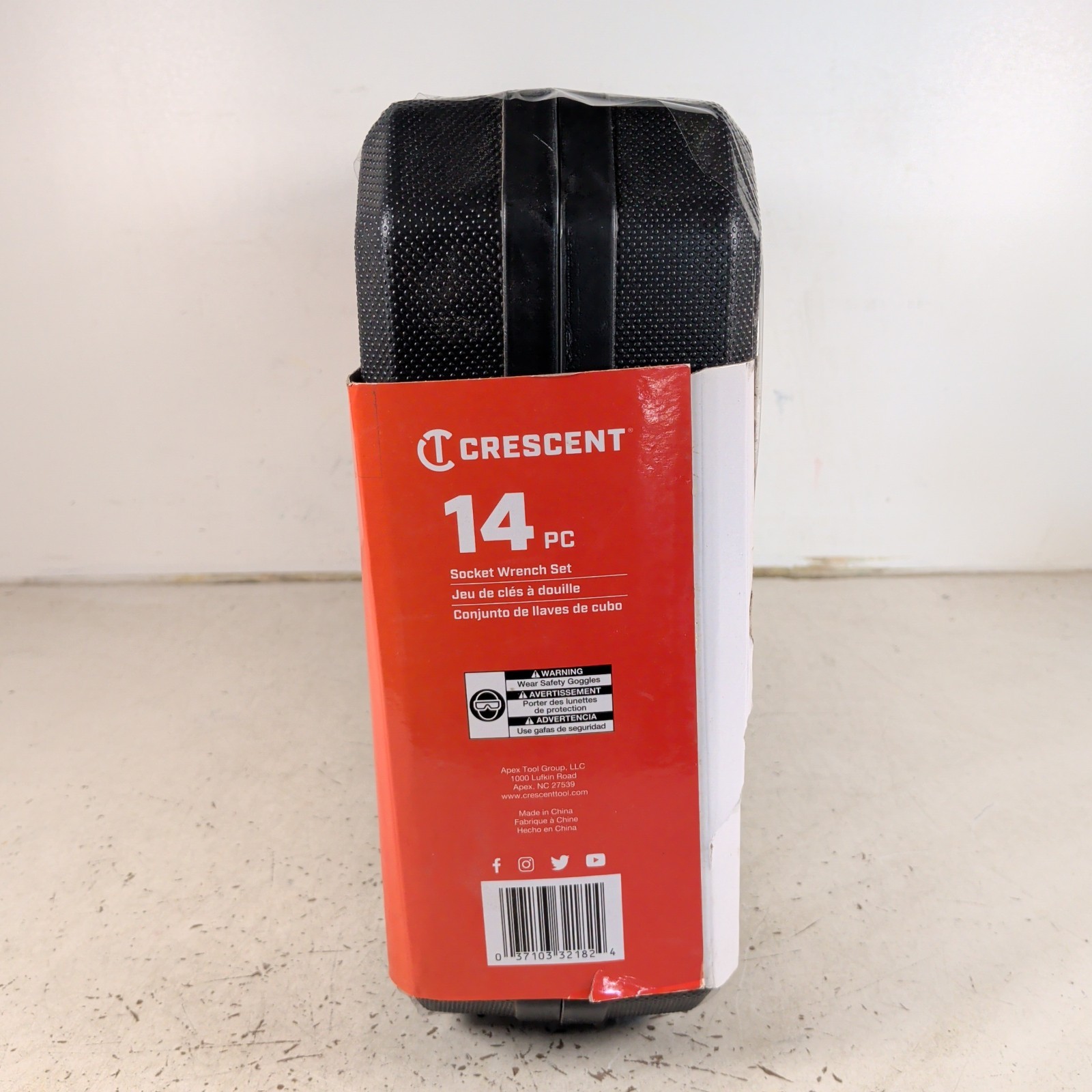 Crescent CTK14SAEN 3/4″ Drive 12 Point SAE Mechanic Tool Socket Set 14-Piece