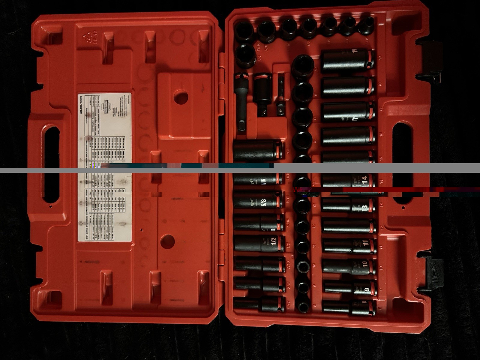 Milwaukee Shockwave Impact 3/8 in Socket Set