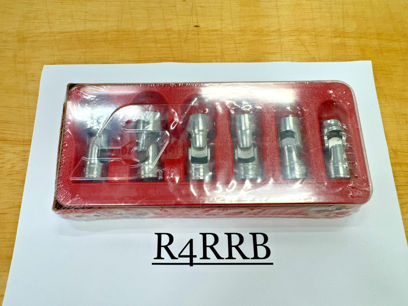Snap-on Tools USA NEW 6 Piece 3/8″ Drive SAE 6 Point SWIVEL Socket Set 206AFSA