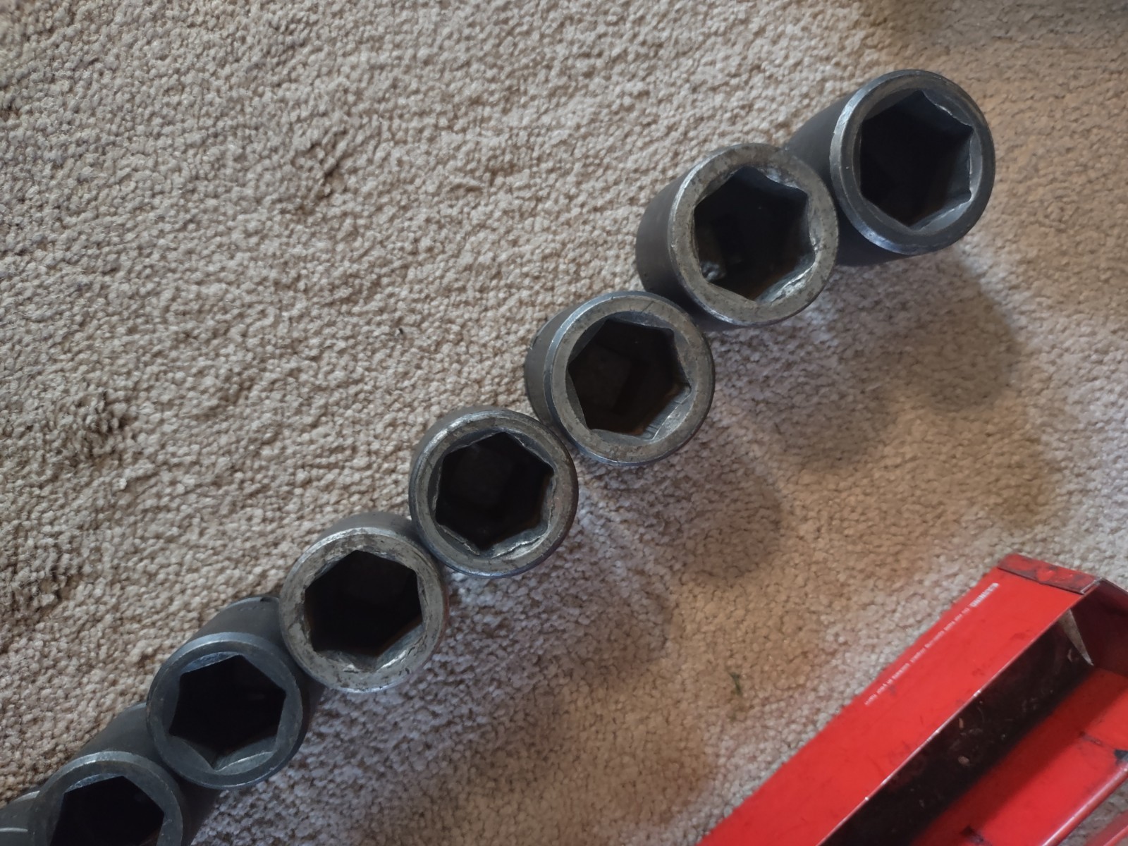 Mac Tools ZP446R-246R 11Pcs 3/4″-1-3/8″ 3/4″ Dr Short Impact Socket Set