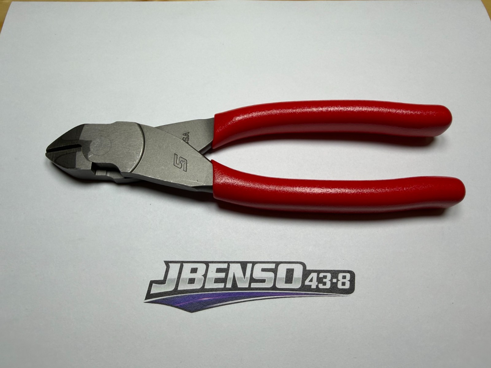 Snap-on Tools RARE 100th ANNIVERSARY 7″ Soft Grip Diagonal Cutter Pliers 87ACFCE