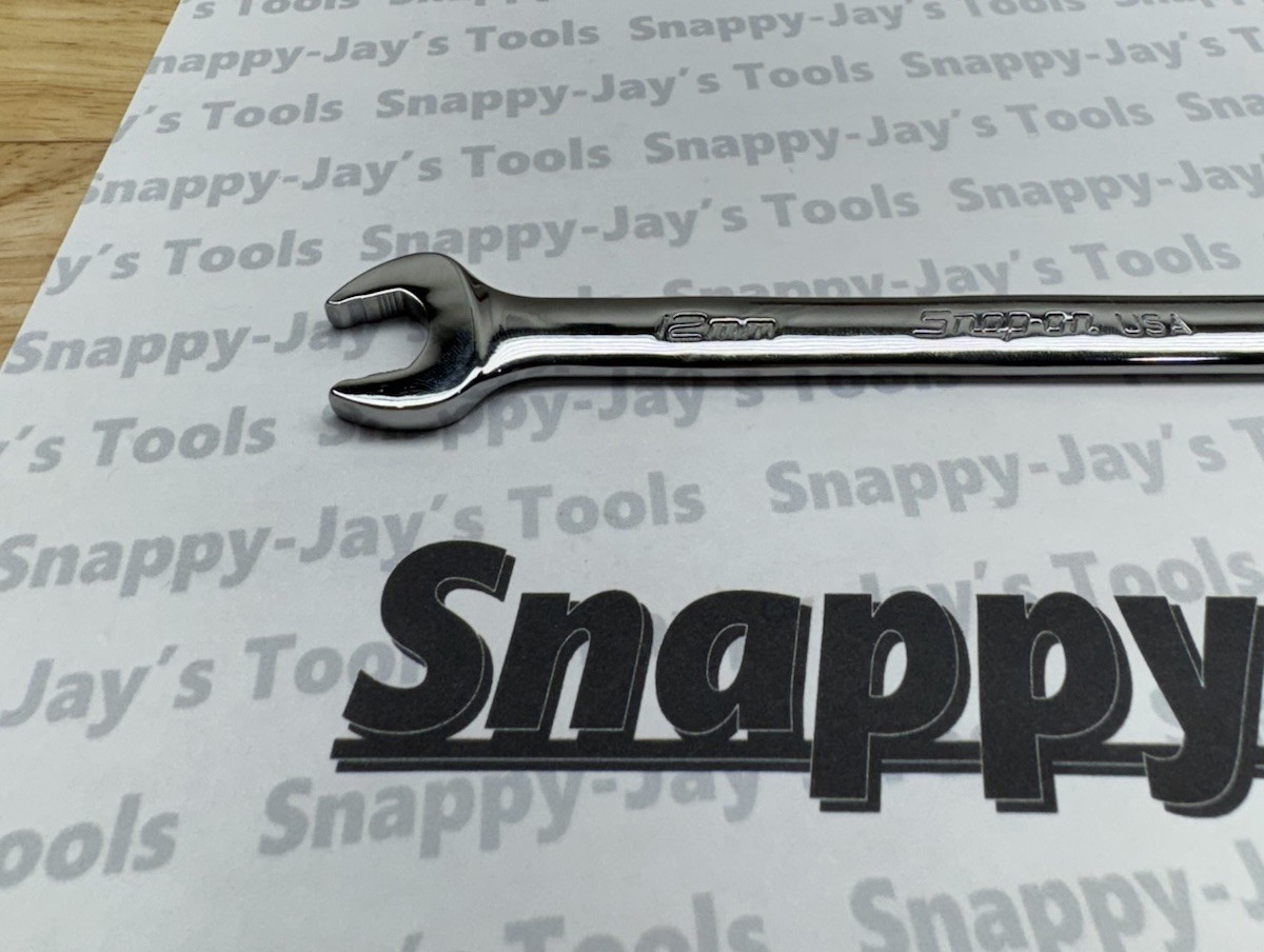 Snap-On Tools USA NEW 12mm Metric Flank Drive PLUS Combination Wrench SOEXM12