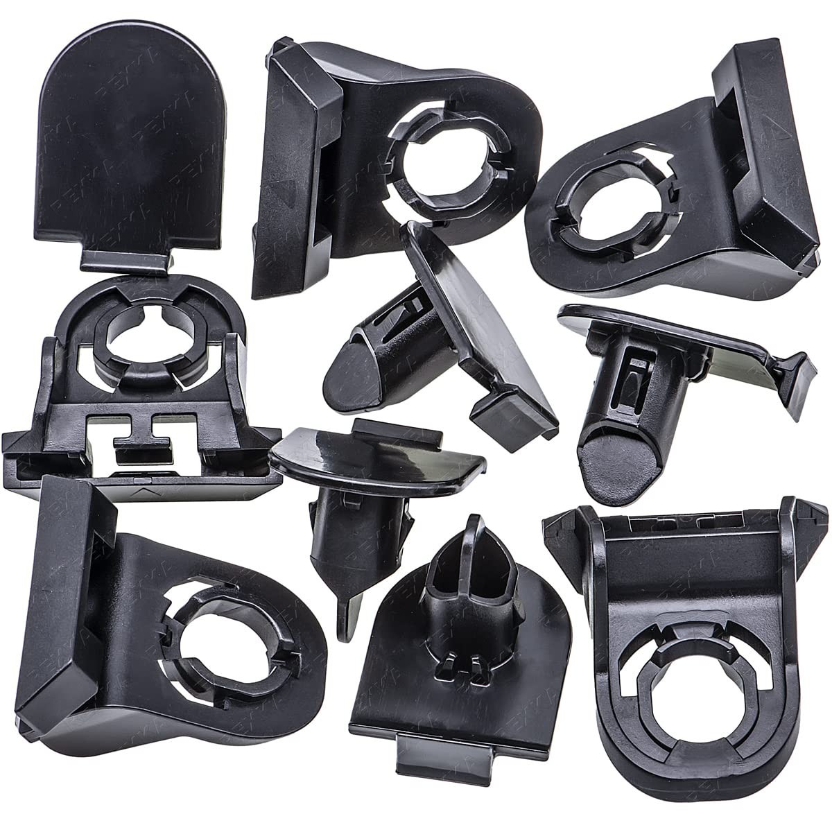5 Sets Front Bumper Fender Liner Retainer & Pin Hold Clip Fastener for Camry