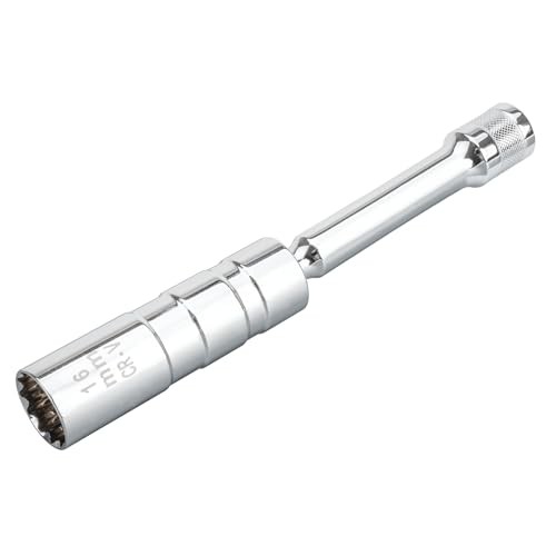 Performance Tool W80543 12 Point Mag Spark Plug Socket – 3/8″ Drive, 16 mm Size,