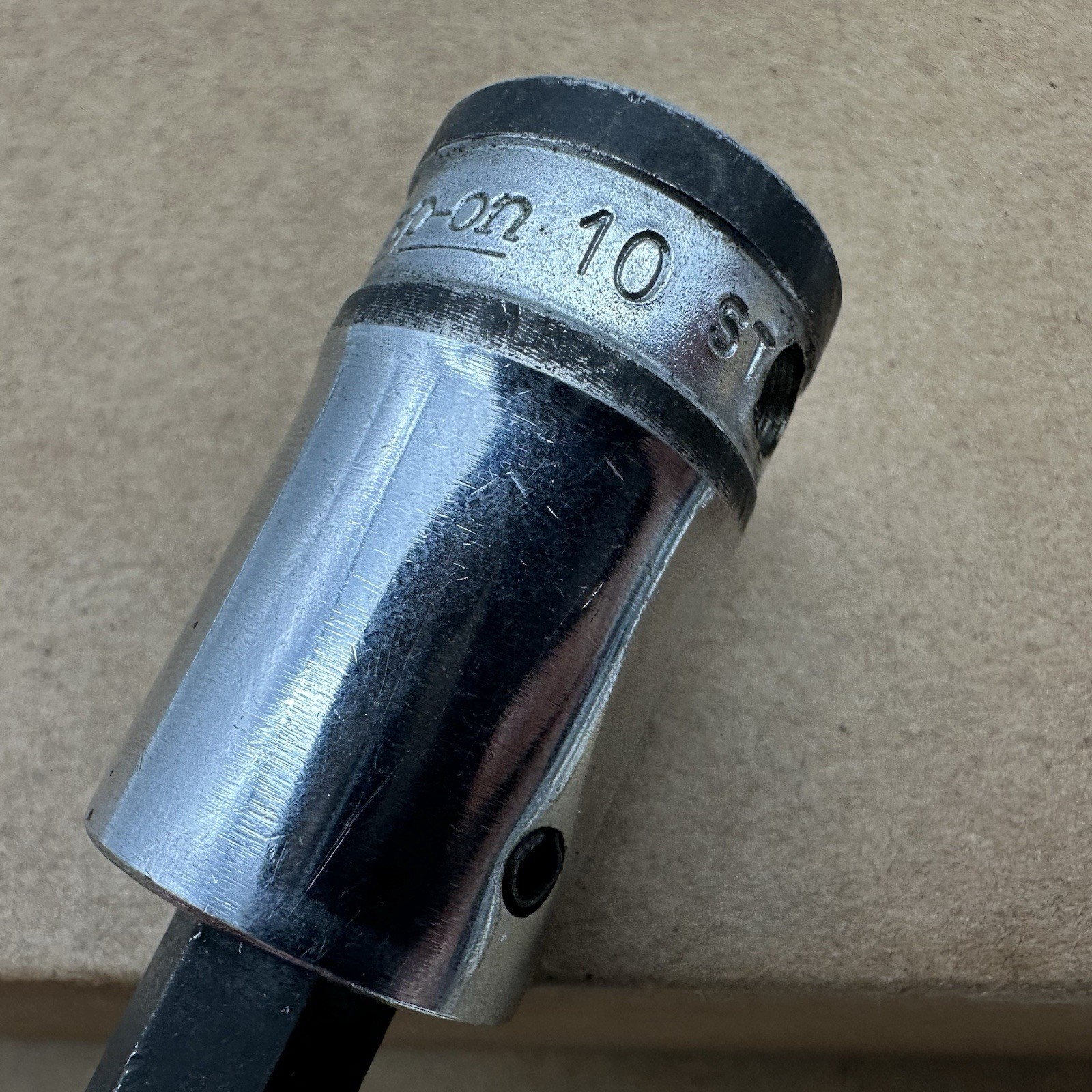 Snap-on Metric 1/2″ Drive 10mm Triple Square Socket STSM10B Made In USA