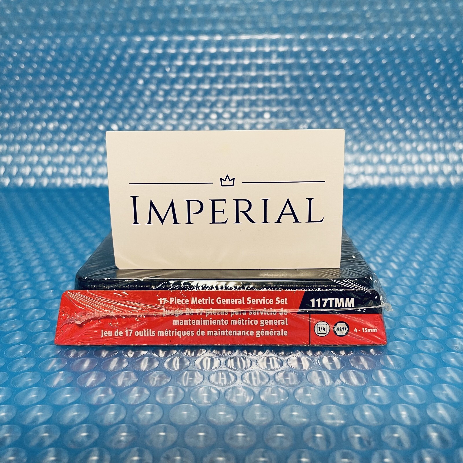 Snap-On 117TMM 17 pc 1/4″ Drive 6-Point Metric Starter Set Unused In Storage