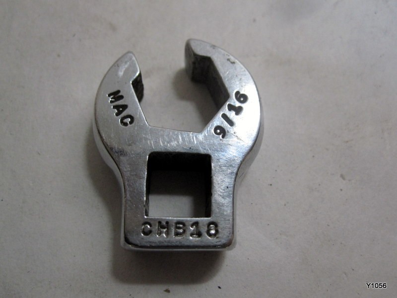see description Mac Tools USA 3/8″ Drive 7pc SAE Open End Crowfoot Wrench Set