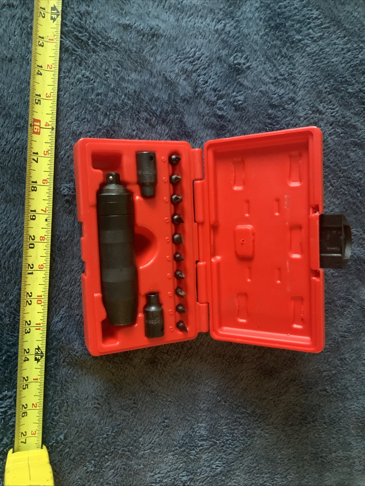 Mac Tools Impact Driver Set, 3/8” Drive….good Shape…