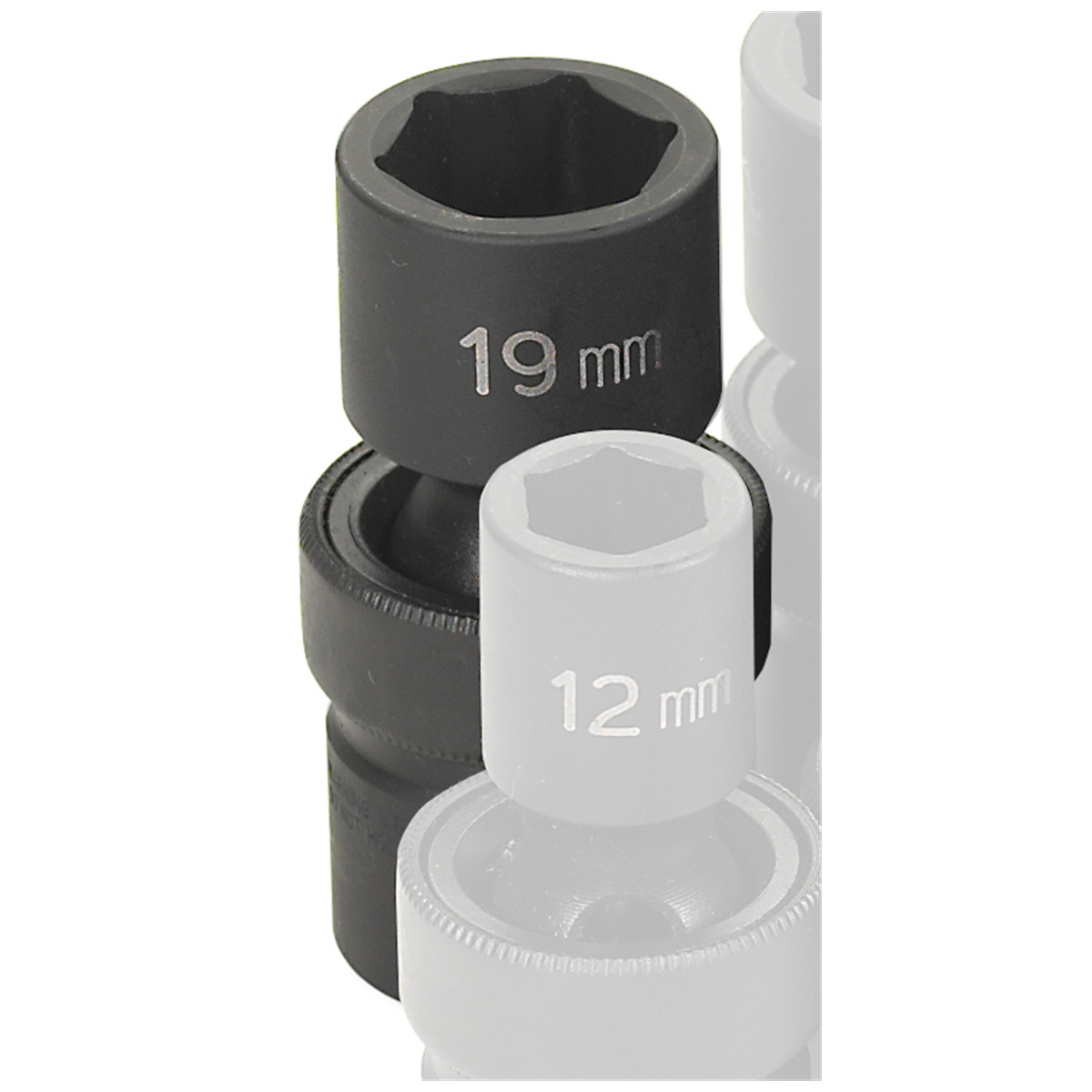 Grey Pneumatic 2019UM 1/2″ Drive x 19mm Standard Universal