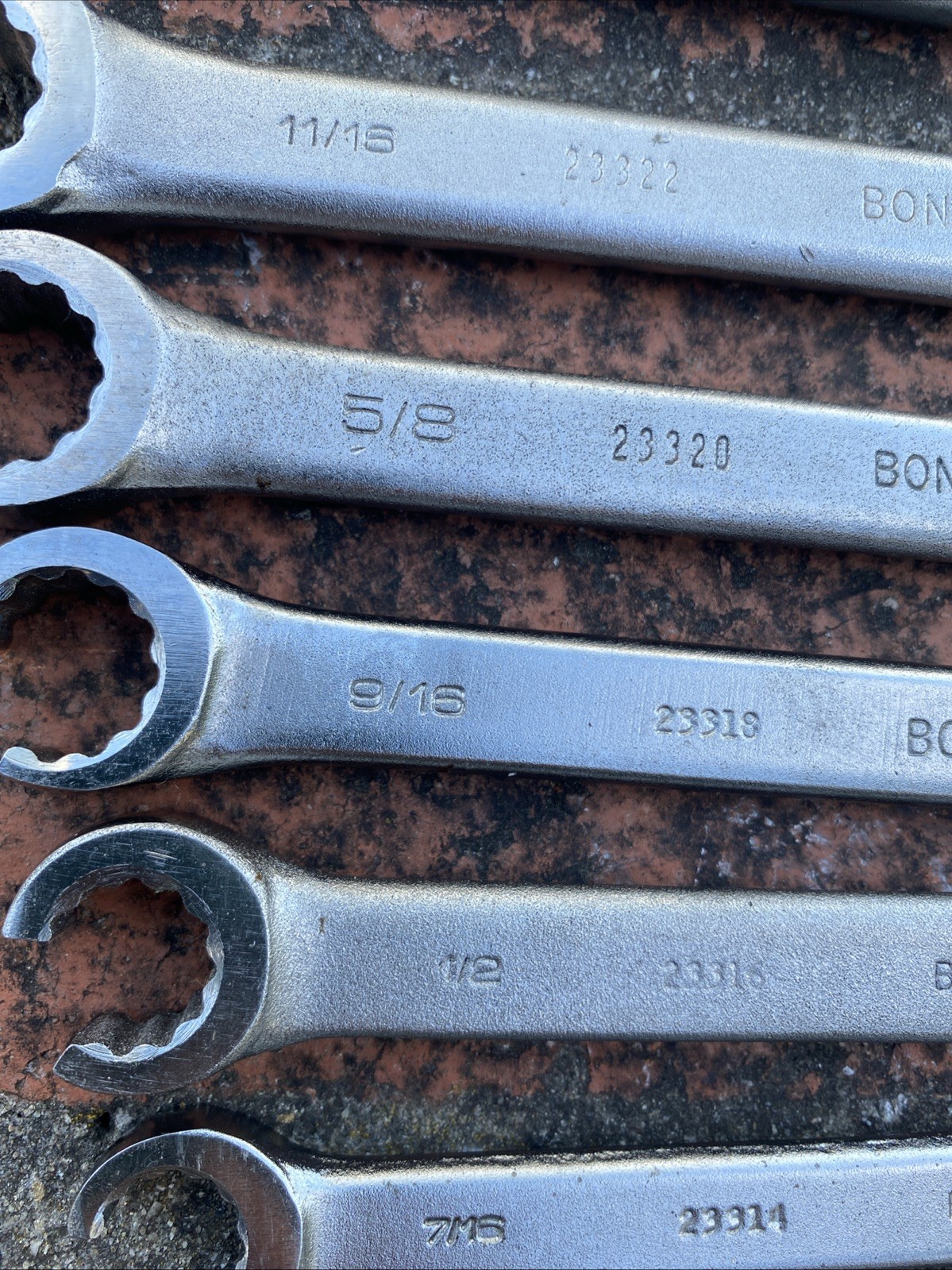 Bonney Tools USA 3/8″ to 1-1/8″ Flare Nut & Box End Wrench Set Of 11, 12 Point