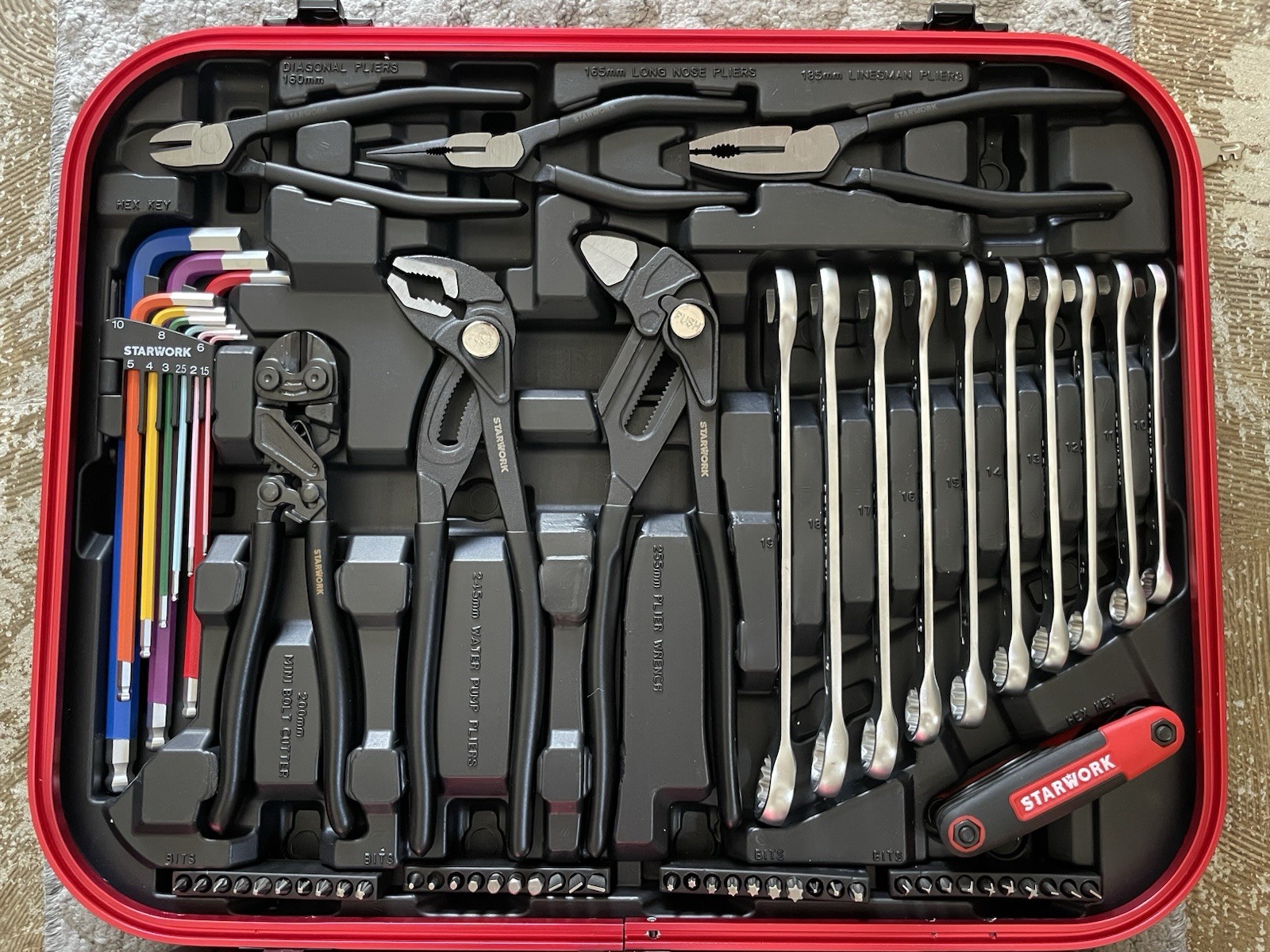 Starwork True Mechanic 169 Piece Mechanics Tool Set