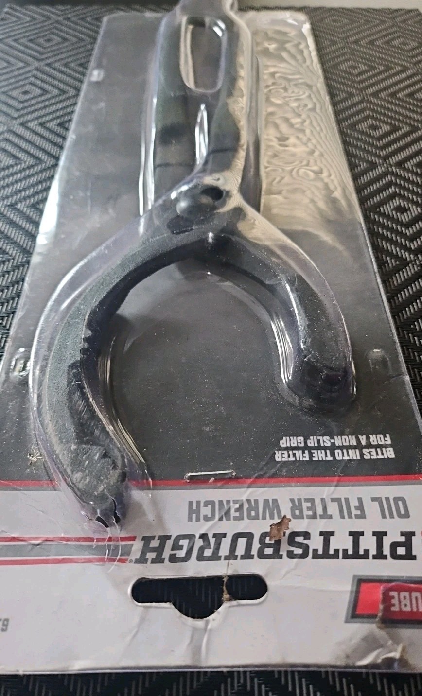 Pittsburgh Oil Filter Pliers 61477 11-3/4″ L x 2″ To 4-1/4″ Capacity Tool