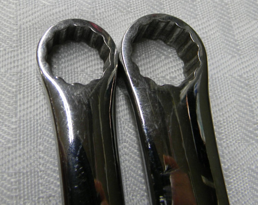 SNAP-ON 2PC METRIC 12PT 13-16MM HIGH PERFORMANCE 0° OFFSET BOX WRENCHES #XDHFM